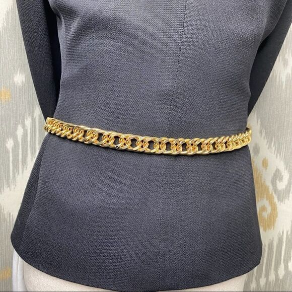 Ralph Lauren Black Worsted Wool Military Inspired Gold Crest Button Blazer - Picture 15 of 16